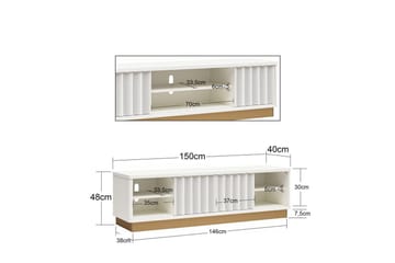 Lavbord Rene - Møbler - TV- & Mediamøbler - TV benk & mediabenk