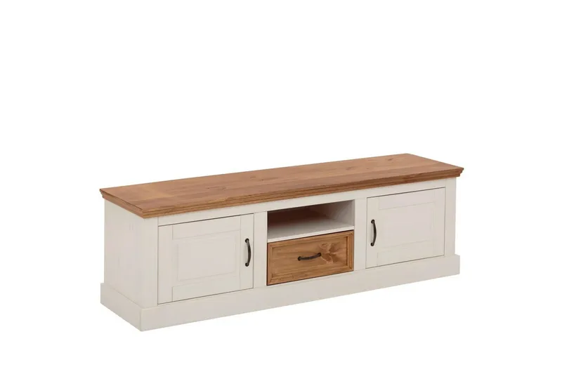 Lavbord Selma Hvit/Beis/Voks, Hvit/Beis/Voks