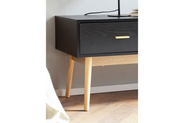 Lavbord Wohnling Eik Foliert 2 Skuffer Moderne med Oppbevaring Moderne - Møbler - TV- & Mediamøbler - TV-skap