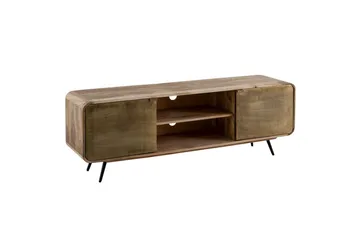 Lavbord Wohnling Heltre med 2 metall dører lagringsbrett industriell - Møbler - TV- & Mediamøbler - TV-skap