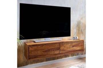 Lavbord Wohnling Massivt treverk hengende med 2 skuffer landlig hus - Møbler - TV- & Mediamøbler - TV-skap