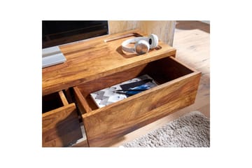 Lavbord Wohnling Massivt treverk hengende med 2 skuffer landlig hus - Møbler - TV- & Mediamøbler - TV-skap