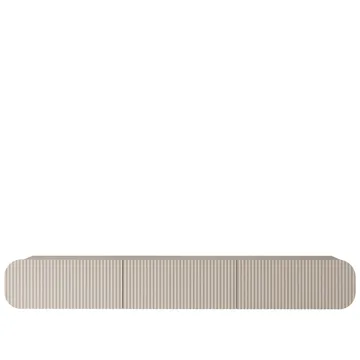 Lerva TV-benk 239 cm - Beige - Møbler - TV- & Mediamøbler - TV benk & mediabenk