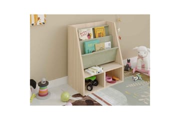 Lorric Bokhylle 64 cm - Eik - Oppbevaring - Hylle - Bokhylle