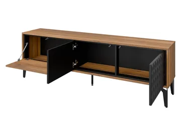 Lorvenn TV-benk 190 cm - Brun/Svart - Møbler - TV- & Mediamøbler - TV benk & mediabenk