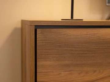 Lorvenn TV-benk 190 cm - Brun/Svart - Møbler - TV- & Mediamøbler - TV benk & mediabenk