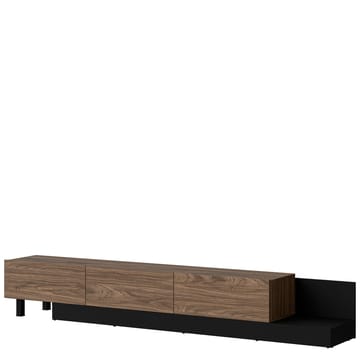 Lungö TV-benk 320 cm - brun og svart - Møbler - TV- & Mediamøbler - TV benk & mediabenk