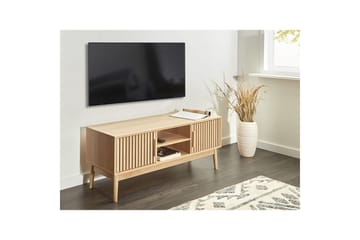 Lynwood TV-benk med Oppbevaring i Tre - Brun - Møbler - TV- & Mediamøbler - TV benk & mediabenk