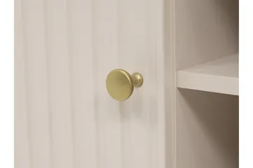 Maggio Gulvstående TV-benk 175 cm med Oppbevaring i Malt Tre - Beige - Møbler - TV- & Mediamøbler - TV benk & mediabenk