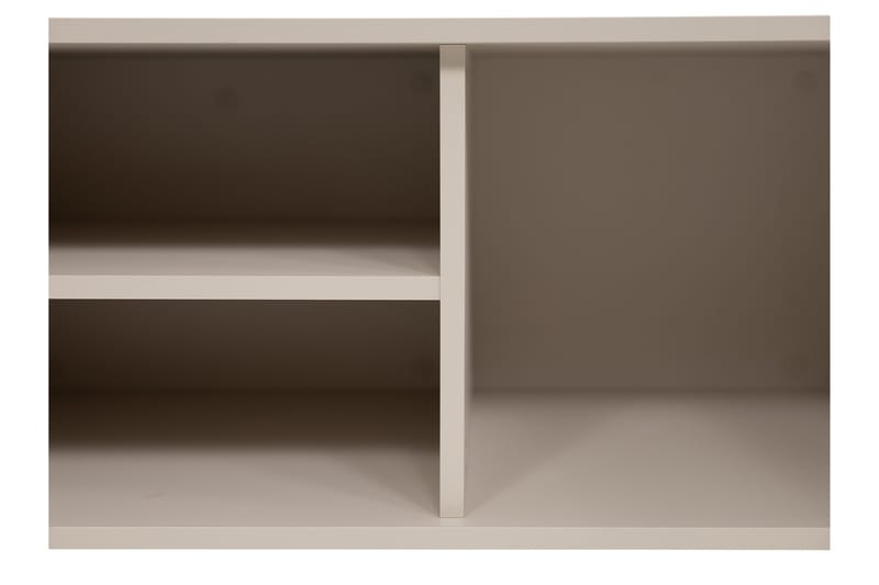 Maggio Gulvstående TV-benk 175 cm med Oppbevaring i Malt Tre - Beige - Møbler - TV- & Mediamøbler - TV benk & mediabenk
