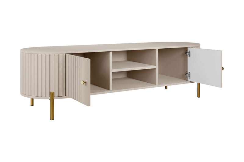 Maggio Tv-Benk 175x43 cm - Beige - Møbler - TV- & Mediamøbler - TV benk & mediabenk