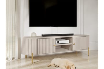 Maggio Tv-Benk 175x43 cm - Beige - Møbler - TV- & Mediamøbler - TV benk & mediabenk