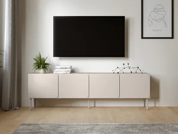 Marros TV-benk 200 cm - Beige - Møbler - TV- & Mediamøbler - TV-skap