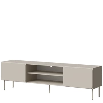 Marros TV-benk 200 cm med Hyller - Beige - Møbler - TV- & Mediamøbler - TV benk & mediabenk