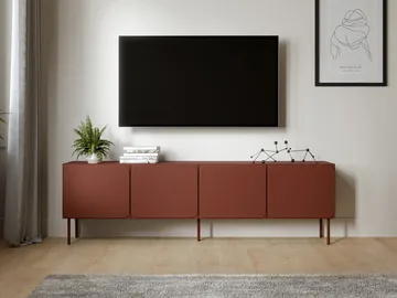 Marros TV-benk 200 cm - Toskansk rød - Møbler - TV- & Mediamøbler - TV-skap