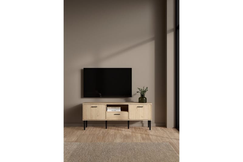 Matsuki TV-benk 148 cm - Natur - Møbler - TV- & Mediamøbler - TV benk & mediabenk