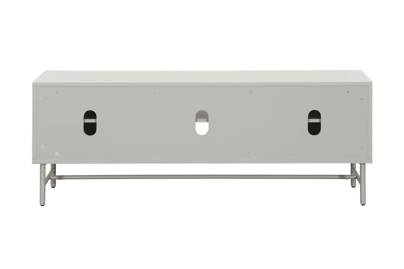 Matterhorn Smal TV-benk med oppbevaring 40 cm dyb 157 cm bred 58 cm høy - Beige - Møbler - TV- & Mediamøbler - TV benk & mediabenk