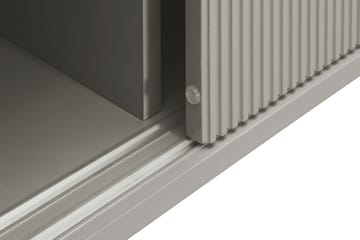 Matterhorn Smal TV-benk med oppbevaring 40 cm dyb 157 cm bred 58 cm høy - Beige - Møbler - TV- & Mediamøbler - TV benk & mediabenk