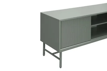 Matterhorn Smal TV-benk med oppbevaring 40 cm dyb 157 cm bred 58 cm høy - Grønn - Møbler - TV- & Mediamøbler - TV benk & mediabenk