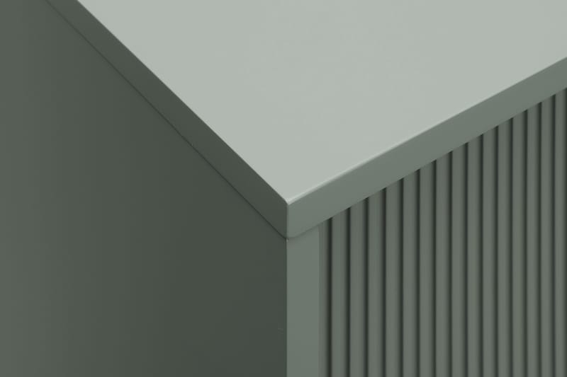 Matterhorn Smal TV-benk med oppbevaring 40 cm dyb 157 cm bred 58 cm høy - Grønn - Møbler - TV- & Mediamøbler - TV benk & mediabenk