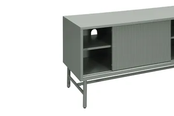 Matterhorn Smal TV-benk med oppbevaring 40 cm dyb 157 cm bred 58 cm høy - Grønn - Møbler - TV- & Mediamøbler - TV benk & mediabenk