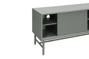 Matterhorn Smal TV-benk med oppbevaring 40 cm dyb 157 cm bred 58 cm høy - Grønn - Møbler - TV- & Mediamøbler - TV benk & mediabenk