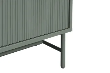 Matterhorn Smal TV-benk med oppbevaring 40 cm dyb 157 cm bred 58 cm høy - Grønn - Møbler - TV- & Mediamøbler - TV benk & mediabenk