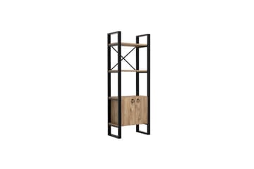 Albuferia Bokhylle 64 cm - Natur/Sort - Oppbevaring - Hylle - Bokhylle