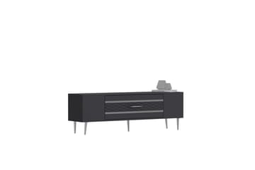 Anira TV-benk 150 cm - Antrasitt/Sølv - Møbler - TV- & Mediamøbler - TV benk & mediabenk
