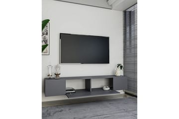 Avryn TV-benk 150 cm - Antrasitt - Møbler - TV- & Mediamøbler - TV benk & mediabenk
