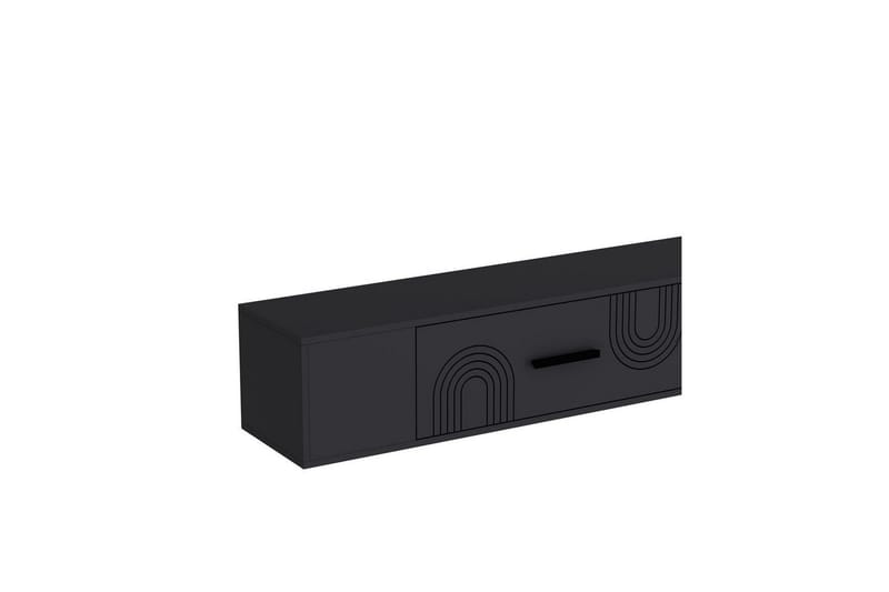 Avryn TV-benk 150 cm - Antrasitt - Møbler - TV- & Mediamøbler - TV benk & mediabenk