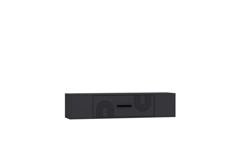 Avryn TV-benk 150 cm - Antrasitt - Møbler - TV- & Mediamøbler - TV benk & mediabenk
