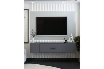 Avryn TV-benk 150 cm - Antrasitt - Møbler - TV- & Mediamøbler - TV benk & mediabenk