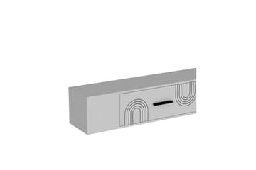 Avryn TV-benk 150 cm - Hvit - Møbler - TV- & Mediamøbler - TV benk & mediabenk