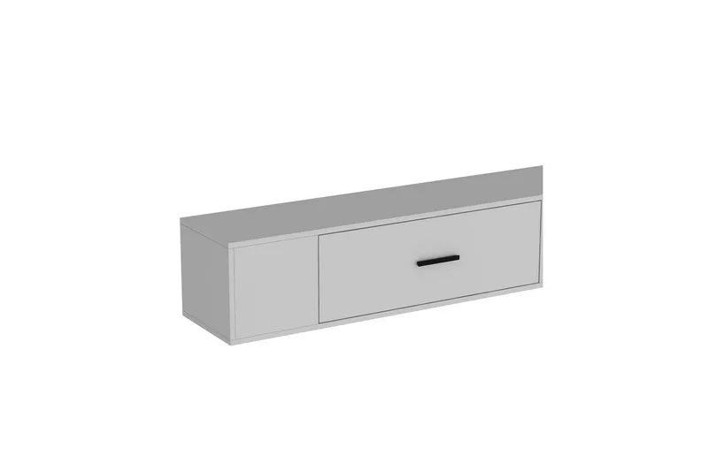 Avryn TV-benk 150 cm - Hvit - Møbler - TV- & Mediamøbler - TV benk & mediabenk