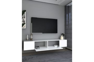 Avryn TV-benk 150 cm - Hvit - Møbler - TV- & Mediamøbler - TV benk & mediabenk