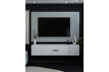 Avryn TV-benk 150 cm - Hvit - Møbler - TV- & Mediamøbler - TV benk & mediabenk