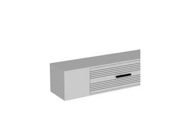 Avryn TV-benk 150 cm - Hvit - Møbler - TV- & Mediamøbler - TV benk & mediabenk