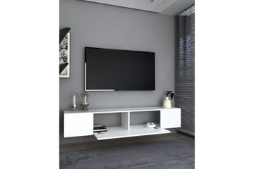 Avryn TV-benk 150 cm - Hvit - Møbler - TV- & Mediamøbler - TV benk & mediabenk