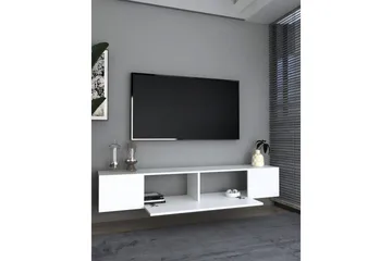 Avryn TV-benk 150 cm - Hvit - Møbler - TV- & Mediamøbler - TV benk & mediabenk