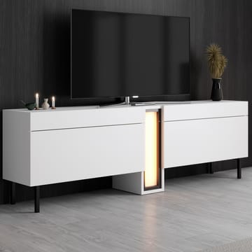 Berriaren TV-benk 180 cm - Hvit - Møbler - TV- & Mediamøbler - Mediestativ & veggfeste - TV-veggfeste