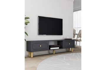 Bohem TV-benk 150x30 cm - Antrasitt - Møbler - TV- & Mediamøbler - Mediestativ & veggfeste - TV-veggfeste