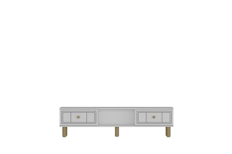 Bohem TV-benk 150x30 cm, Hvit