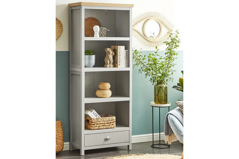 Bokhylle Clio med 4 hyller - Oppbevaring - Hylle - Bokhylle