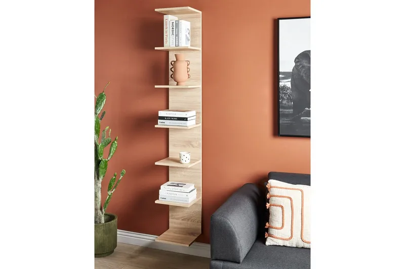 Bokhylle Eston Lyst tre - Lyst tre - Oppbevaring - Hylle - Bokhylle