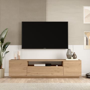 Brynnor TV-benk 180 cm med Oppbevaring i Valnøtt - Brun - Møbler - TV- & Mediamøbler - TV benk & mediabenk