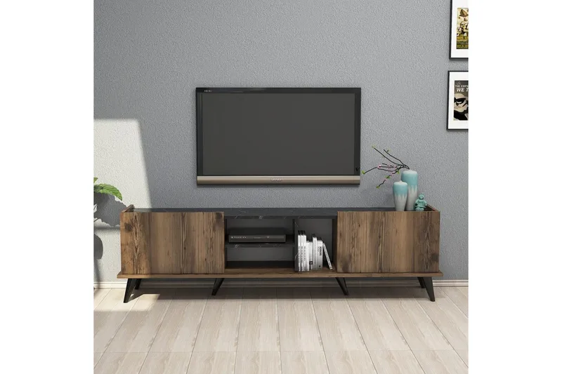 Challur TV-benk 180 cm - Møbler - TV- & Mediamøbler - TV benk & mediabenk
