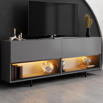 Cielieucel TV-benk 180 cm - Antrasitt - Møbler - TV- & Mediamøbler - Mediestativ & veggfeste - TV-veggfeste