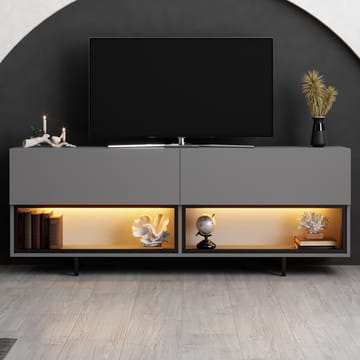 Cielieucel TV-benk 180 cm - Antrasitt - Møbler - TV- & Mediamøbler - Mediestativ & veggfeste - TV-veggfeste