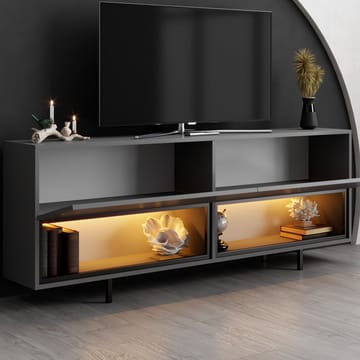 Cielieucel TV-benk 180 cm - Antrasitt - Møbler - TV- & Mediamøbler - Mediestativ & veggfeste - TV-veggfeste